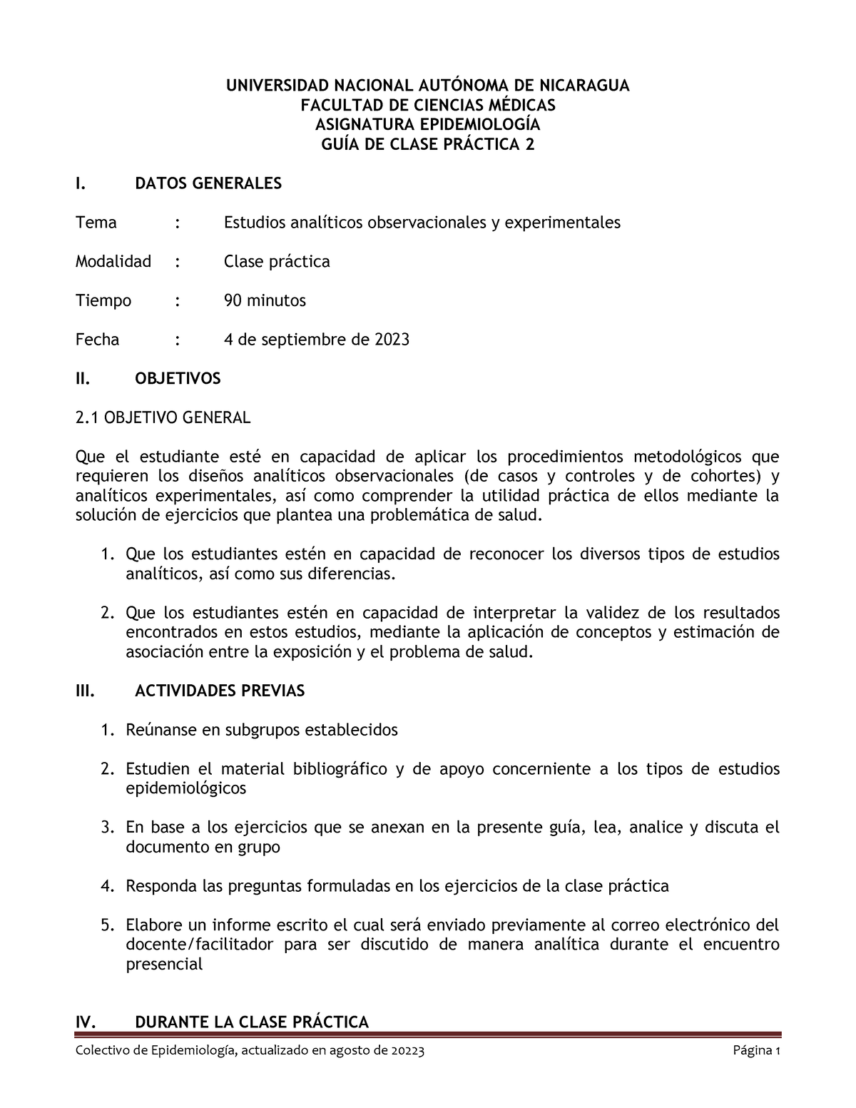 Gu Ã­a De CP 2 - Estudios Anal Ã­ticos Observacionales Y Experimentales ...