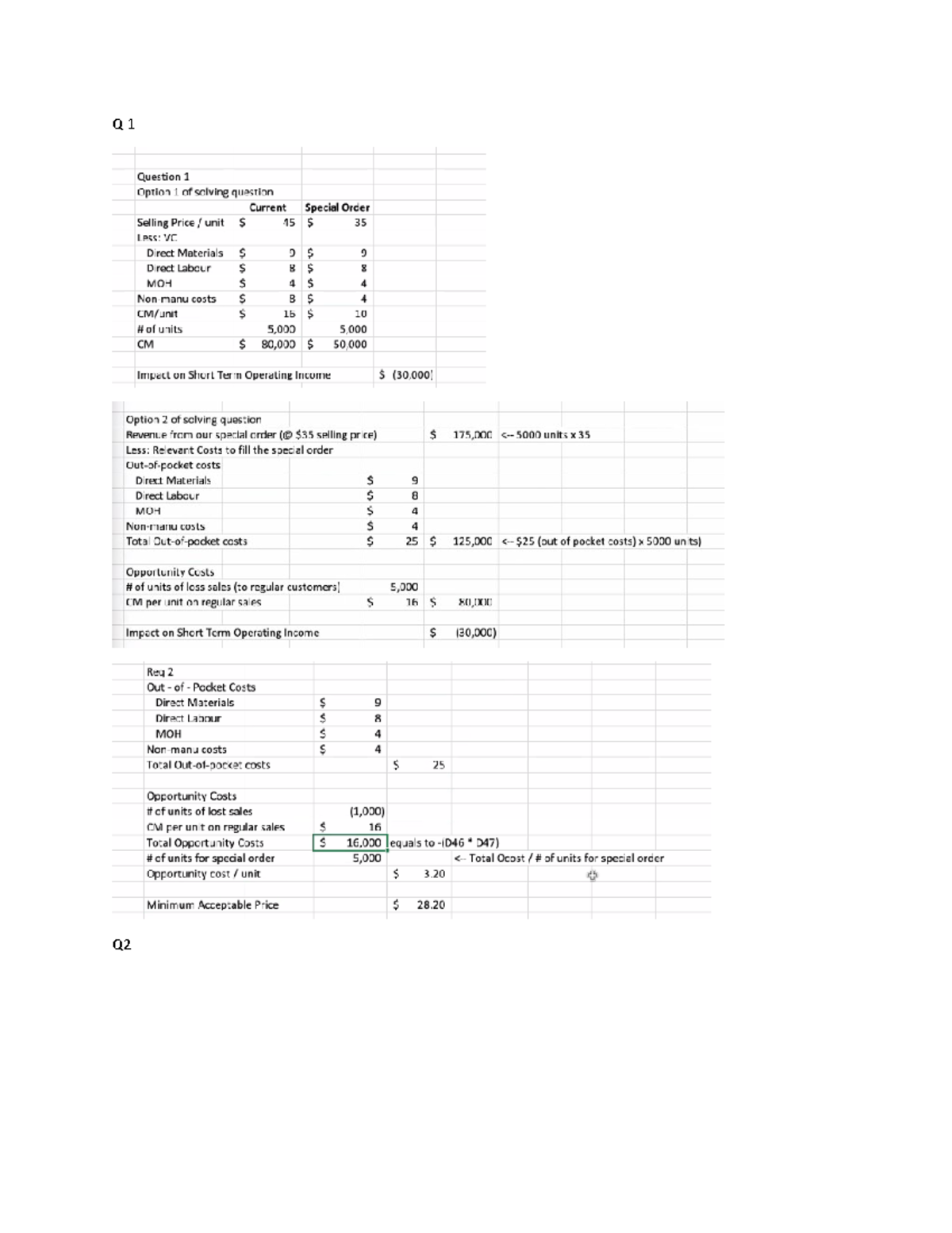 Chapter 11 managerial accounting tutorial practice material - adms 2510 ...