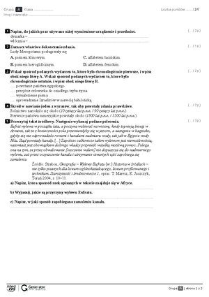 Historia Klasa 4 Sprawdzian Działu 2 Polska Piastów www.studocu.com