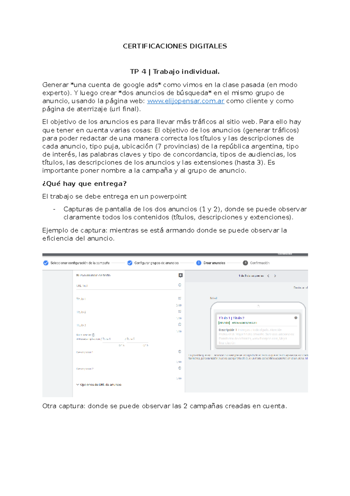TP Final - Certificaciones Digitales 2023 - CERTIFICACIONES DIGITALES ...