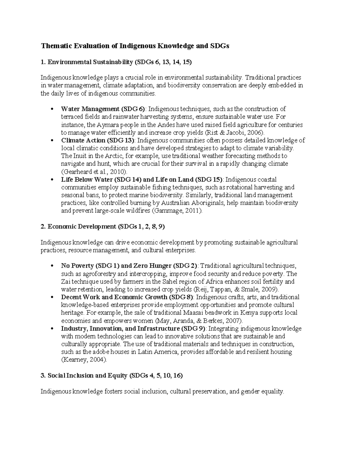 DAV 6 - Operational risk management - Thematic Evaluation of Indigenous ...