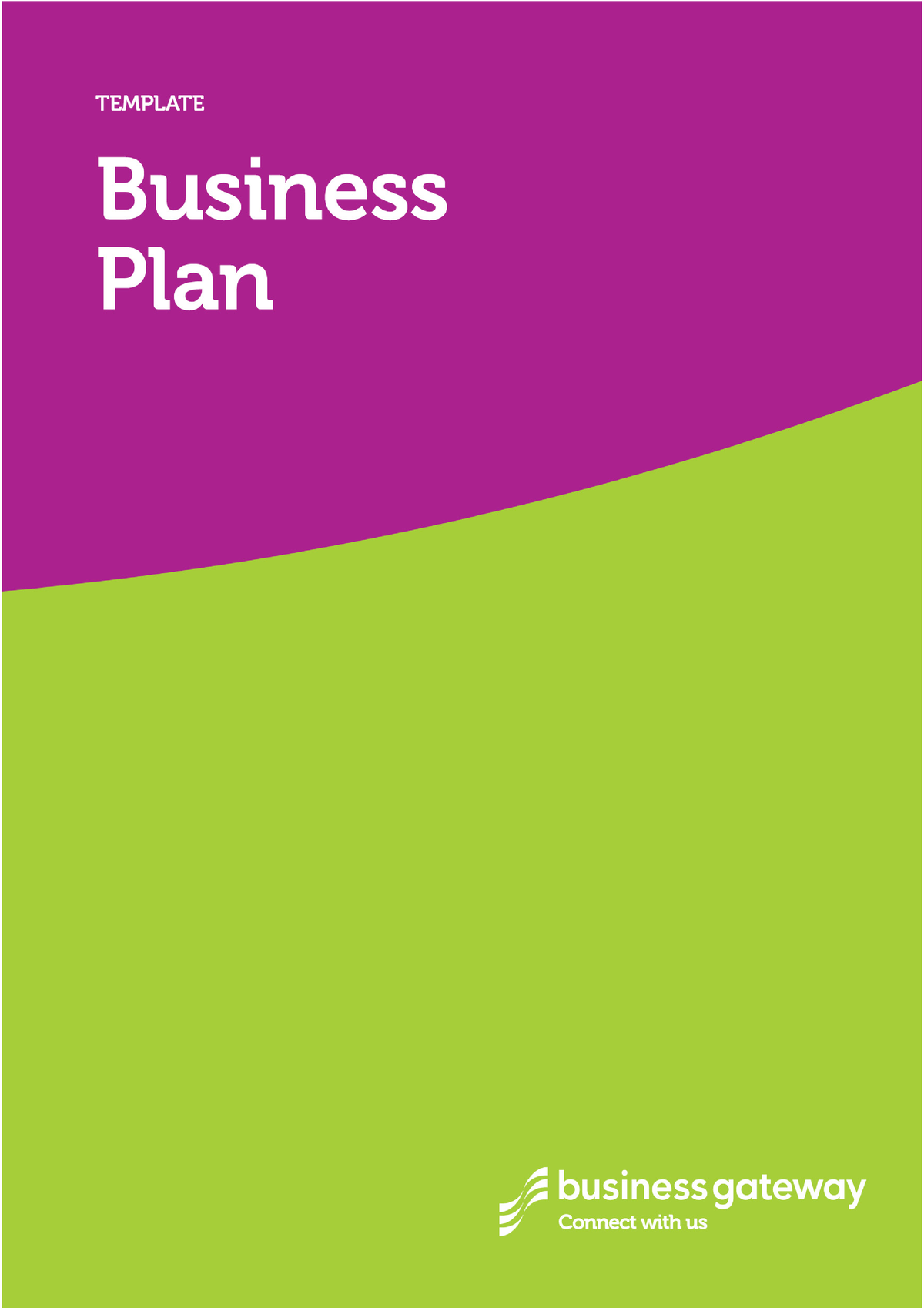 business plan template 2022