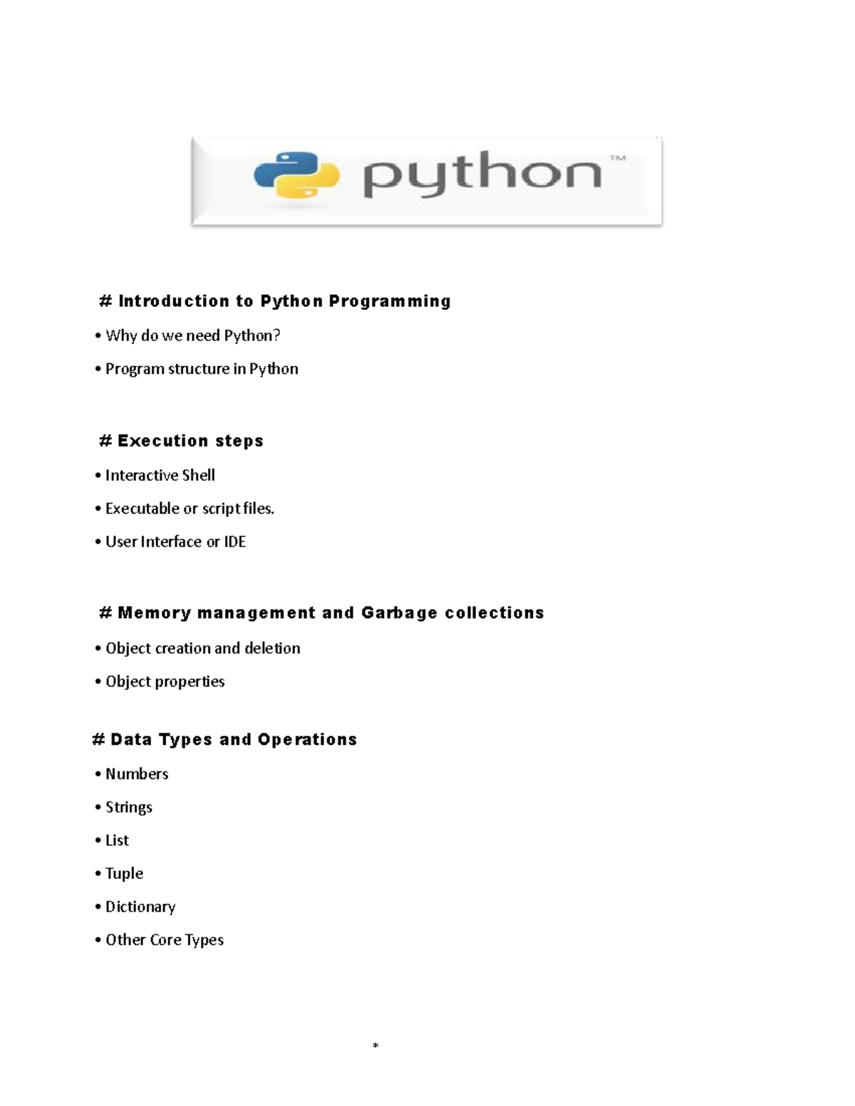Phyton- Report to edit - # Statements and Syntax in Python ...