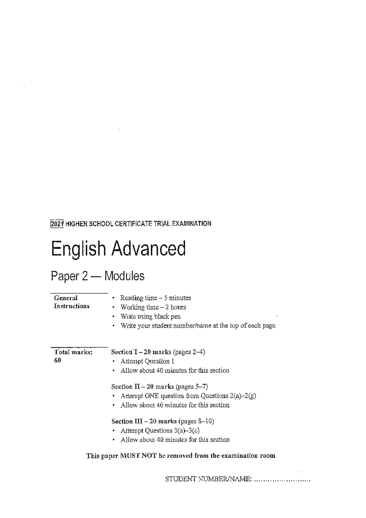 english-advanced-paper-2-modules-studocu