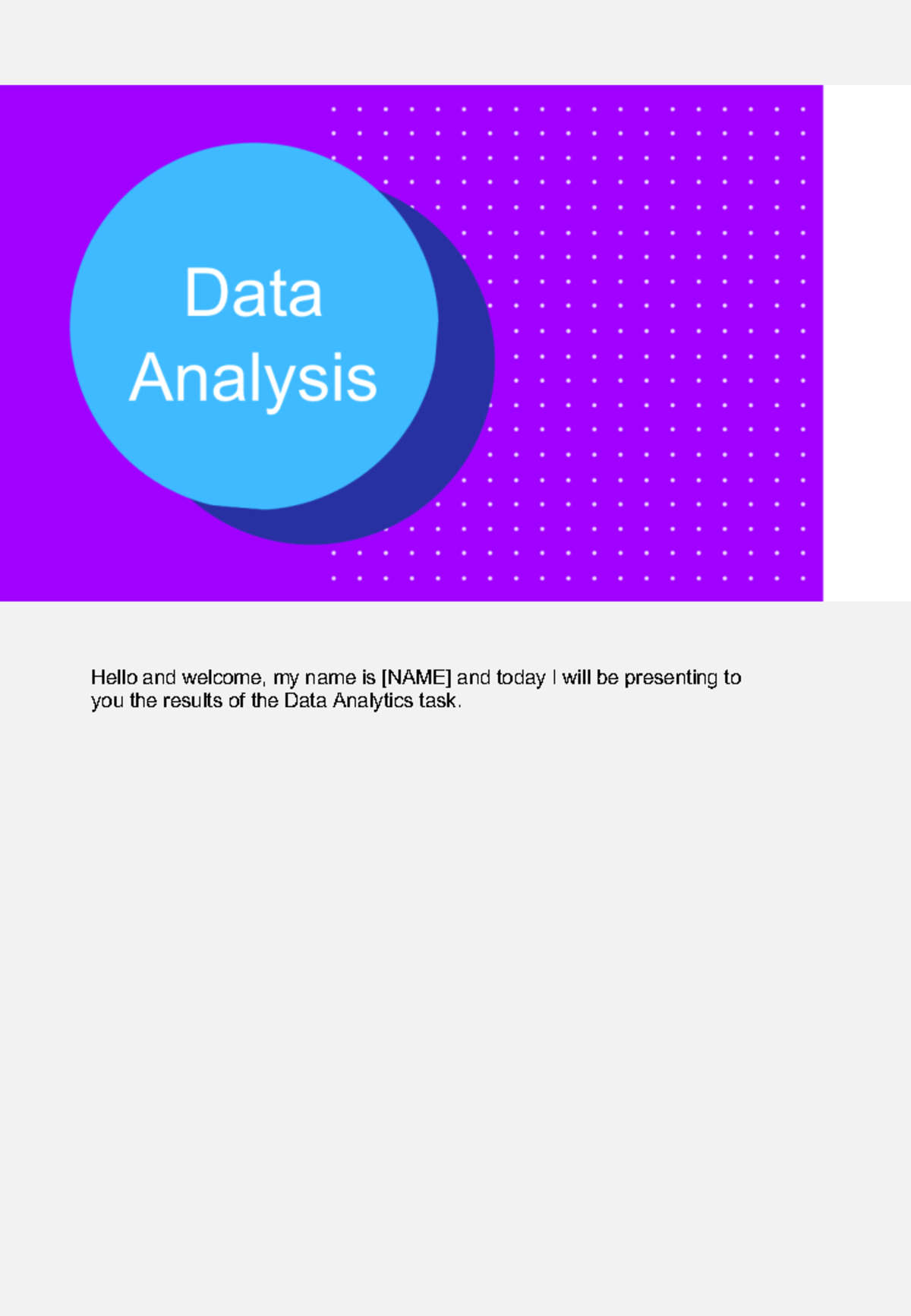 Task 4 - Model Presentation (with talk track) (1) - Hello and welcome ...