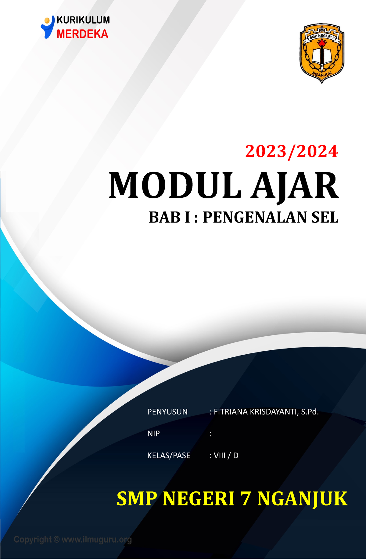 BAB 1. Modul AJAR Pembelahan SEL - ####### Situs Pendidikan Hanya Di ...