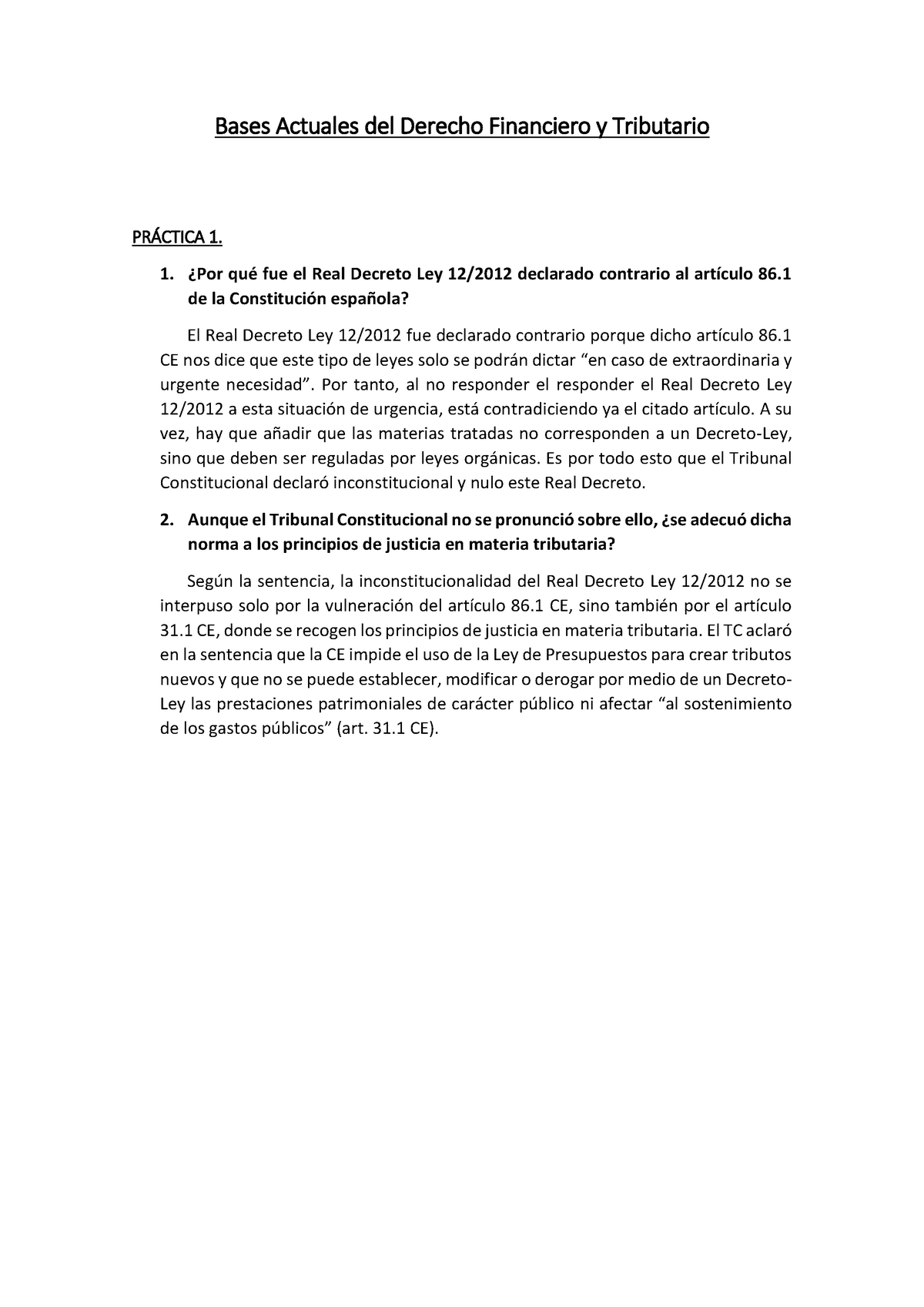 Práctica 1 - Práctica 1 Resuelta De La Asignatura Bases Actuales Del ...