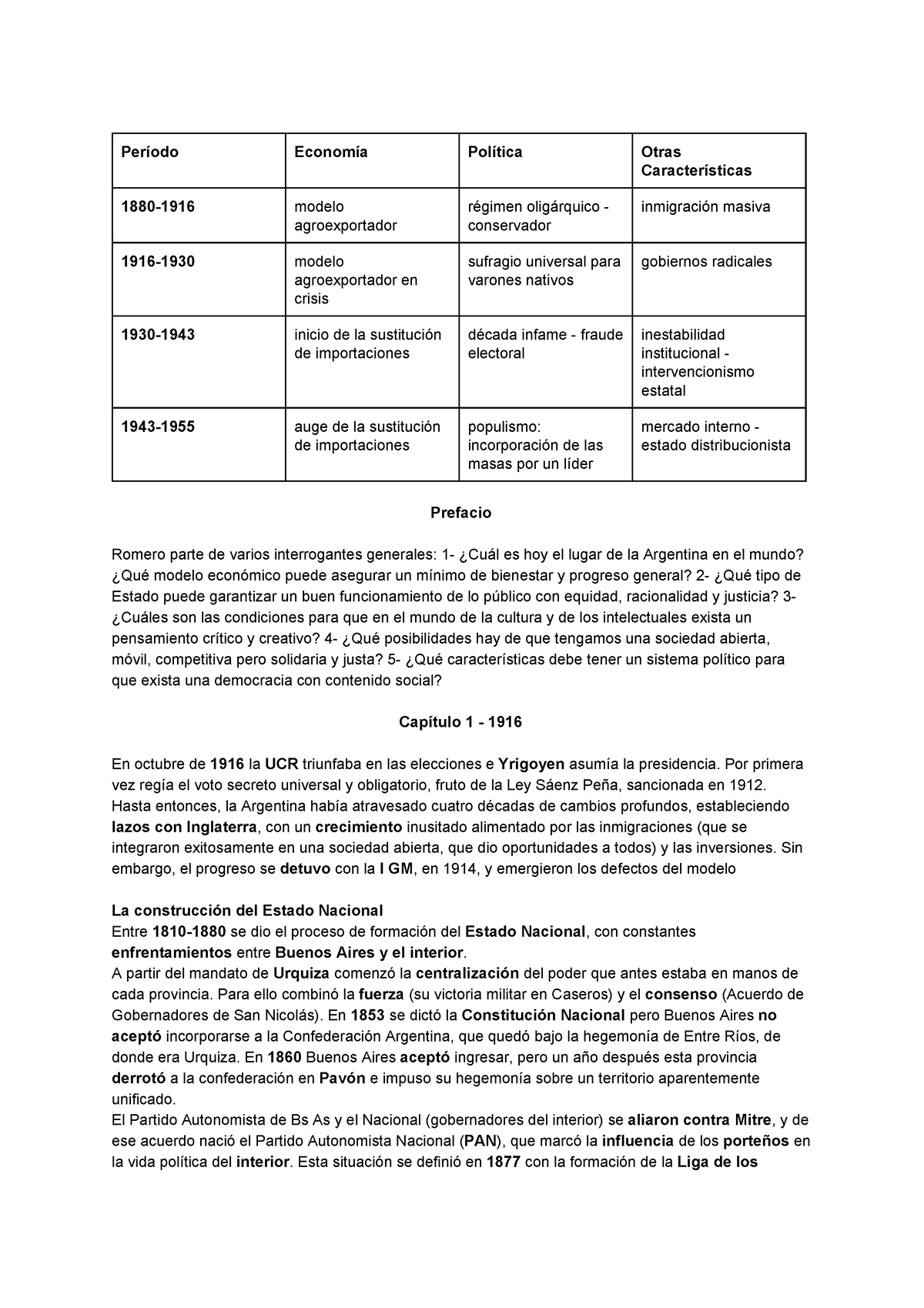 310310048 Sociedad Y Estado UBA XXI Primer Parcial - Período Economía ...