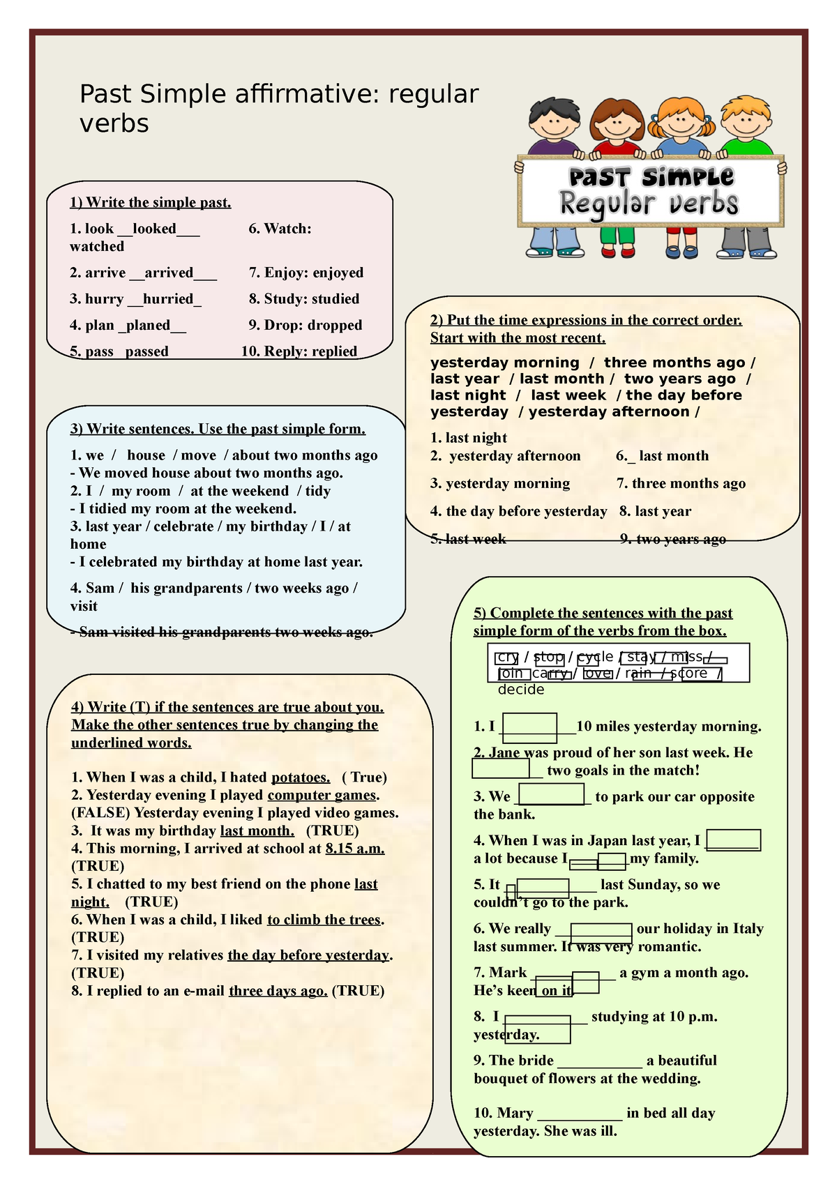 ingles-pasado-simple-resuelto-past-simple-affirmative-regular-verbs