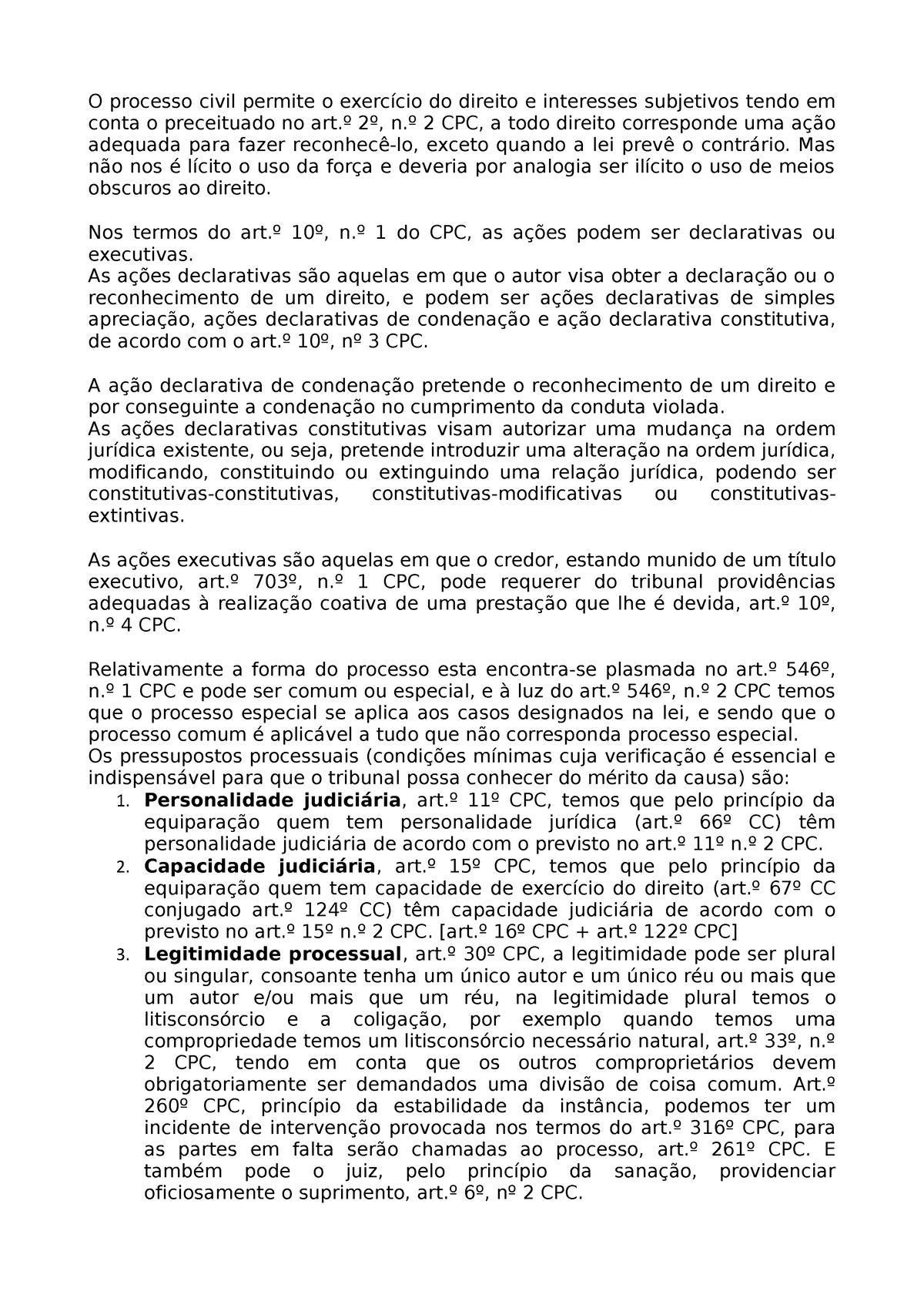 Casos práticos V - apontamentos - Casos práticos V 1. O que significa dizer  que a revelia operante - Studocu