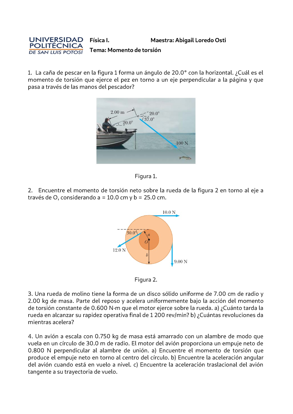 Torque - ,asdasdasdas - Física I. Maestra: Abigail Loredo Osti Tema ...