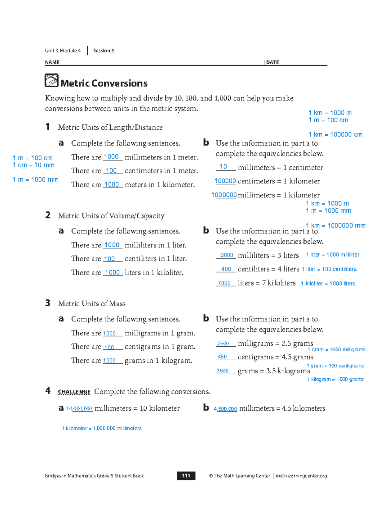Attachment PDF Additional Practice- Metric conversions - cs Grade 5 ...