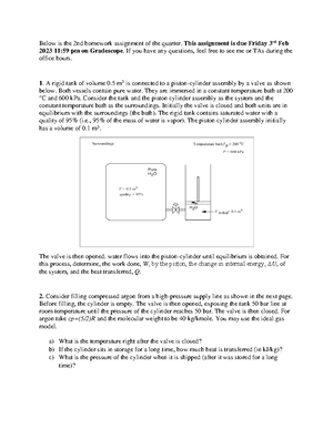 CHE311 Studio 16 Thermodynamic Web-IISolutions - ChE 311 Chemical ...