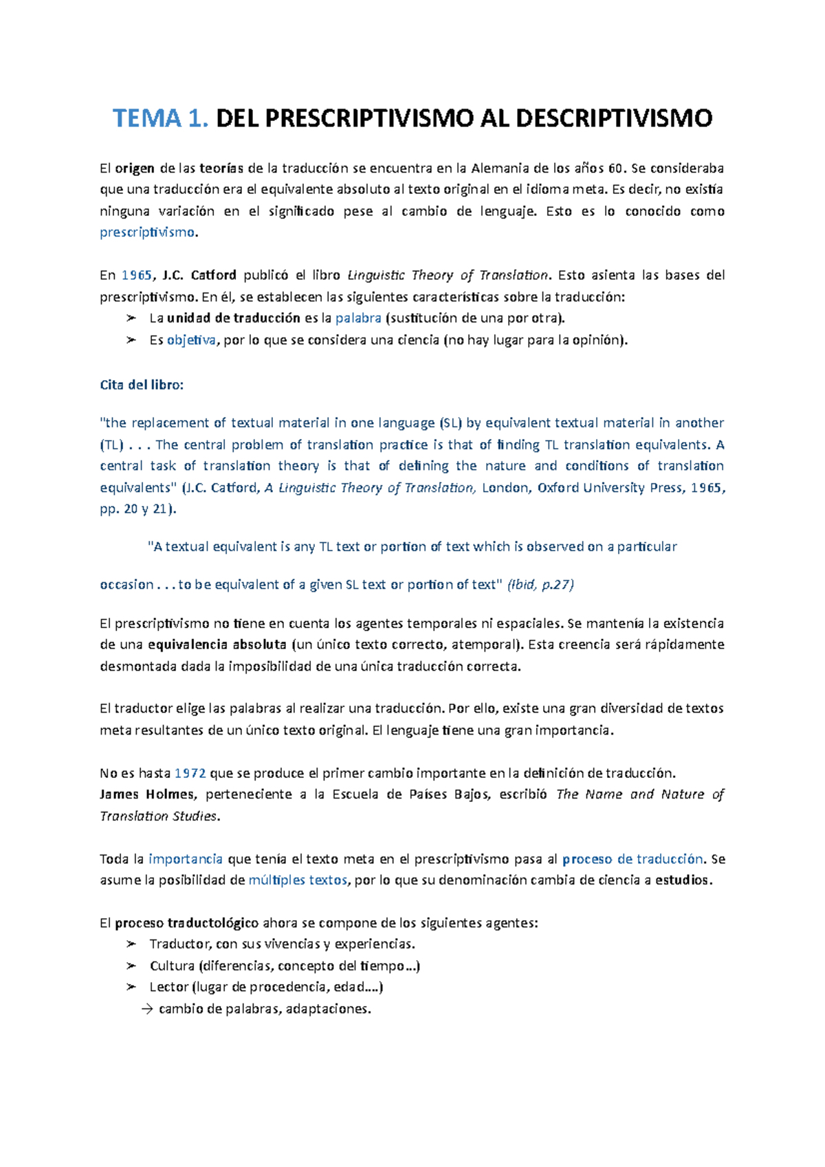 TEMA 1 Fundamentos[ 1384] - TEMA 1. DEL PRESCRIPTIVISMO AL ...