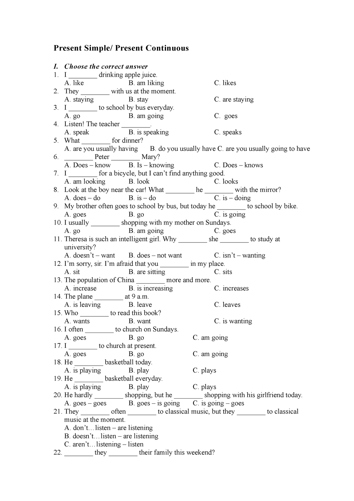 practice-2-present-simple-present-continuous-present-simple