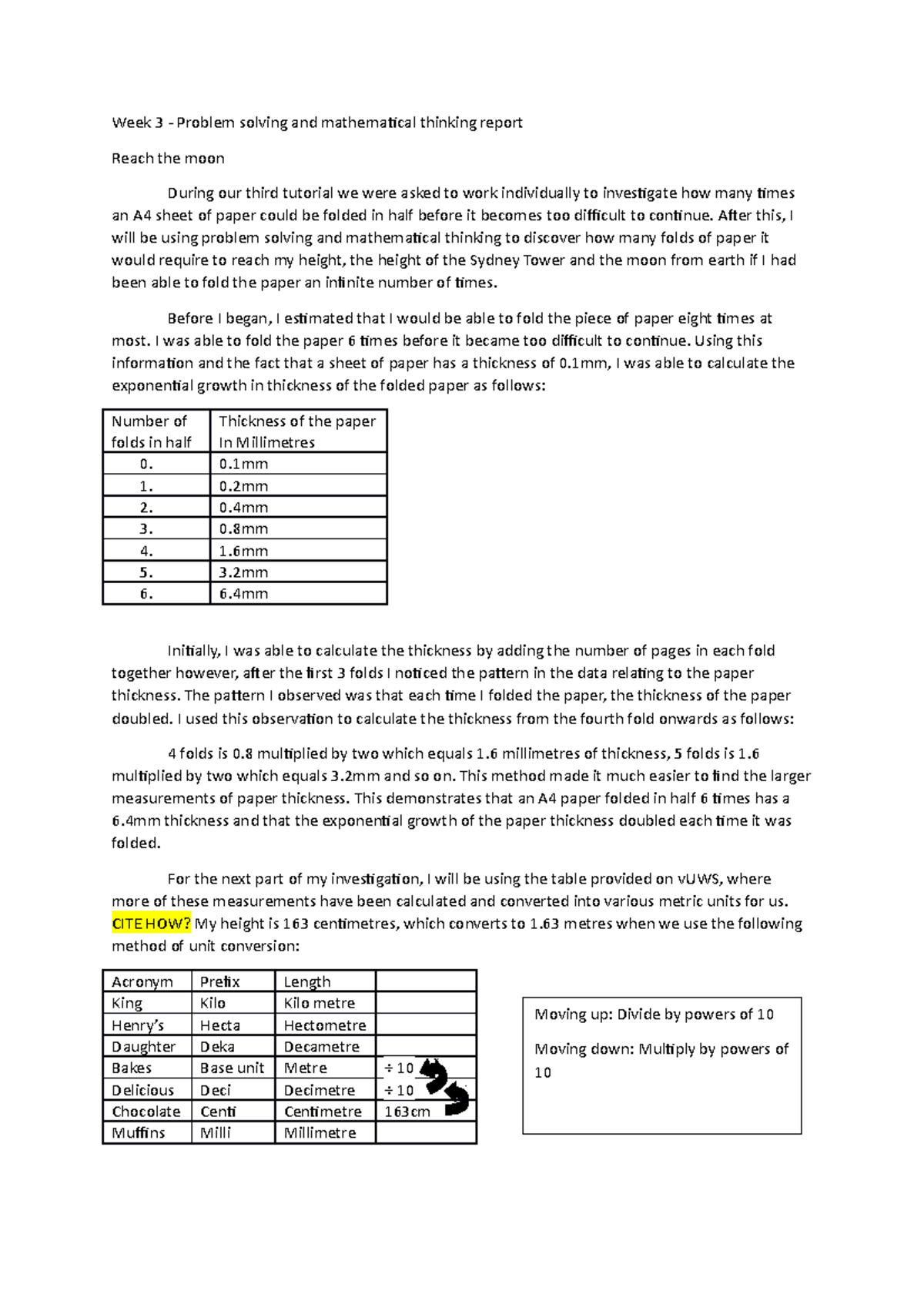 Reach The Moon Week 3 Problem Solving And Mathematical Thinking Reach The Moon Week 3 Problem Solving And Mathematical Thinking