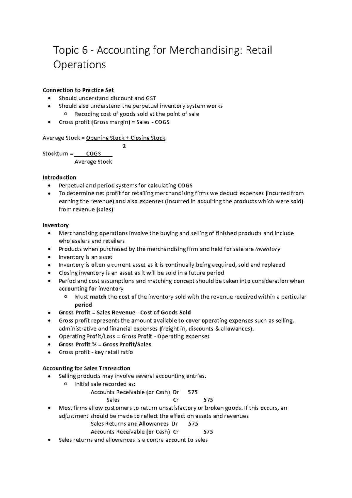 Afm101 Topic 6 Notes Warning Tt Undefined Function 32 Topic 6 Accounting For Afm101 Topic 6 Notes Warning Tt Undefined Function 32 Topic 6 Accounting For