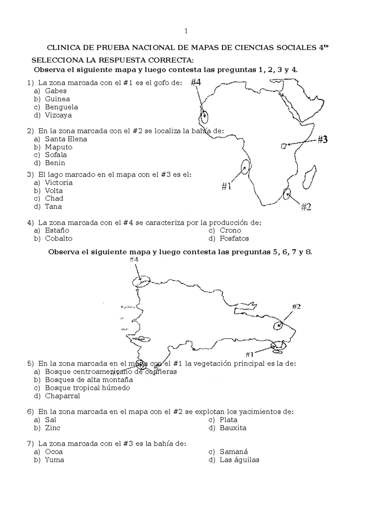 Clinica Sociales Con Mapas To Clinica De Prueba Nacional De Mapas De