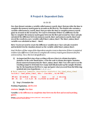 F23 Chapter 3 Handout - Luke Ellison – MA 215/STA 215 Chapter 3 ...