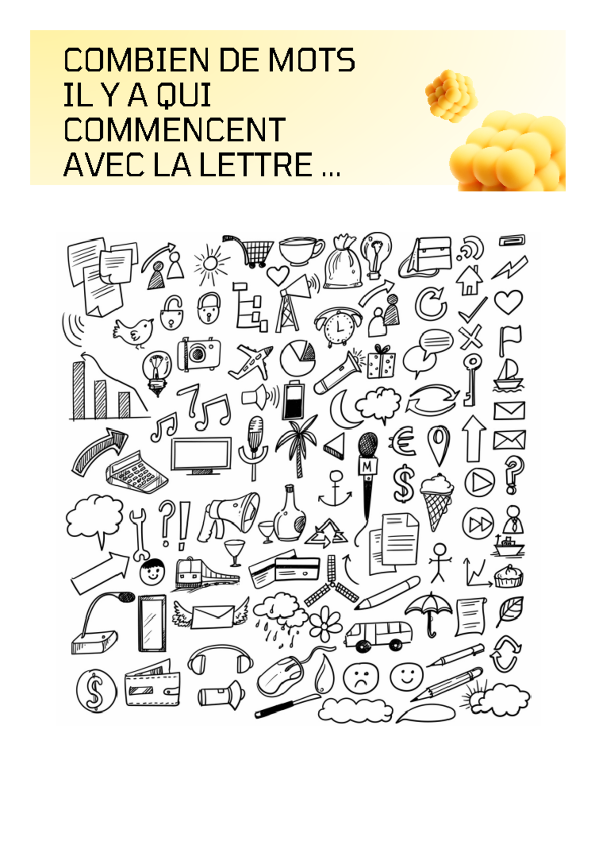 Combien de mots il y a quin commencent par la lettre Français COMBIEN DE MOTS IL Y A QUI