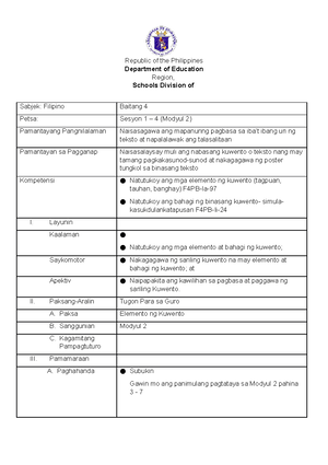 409401651 3 Session Plan in food processing - SESSION PLAN Sector ...