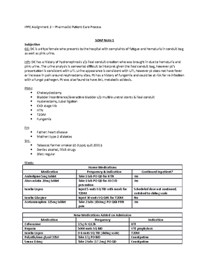 Grane Rx Reflection - IPPE Assignment – Reflection This past week I ...