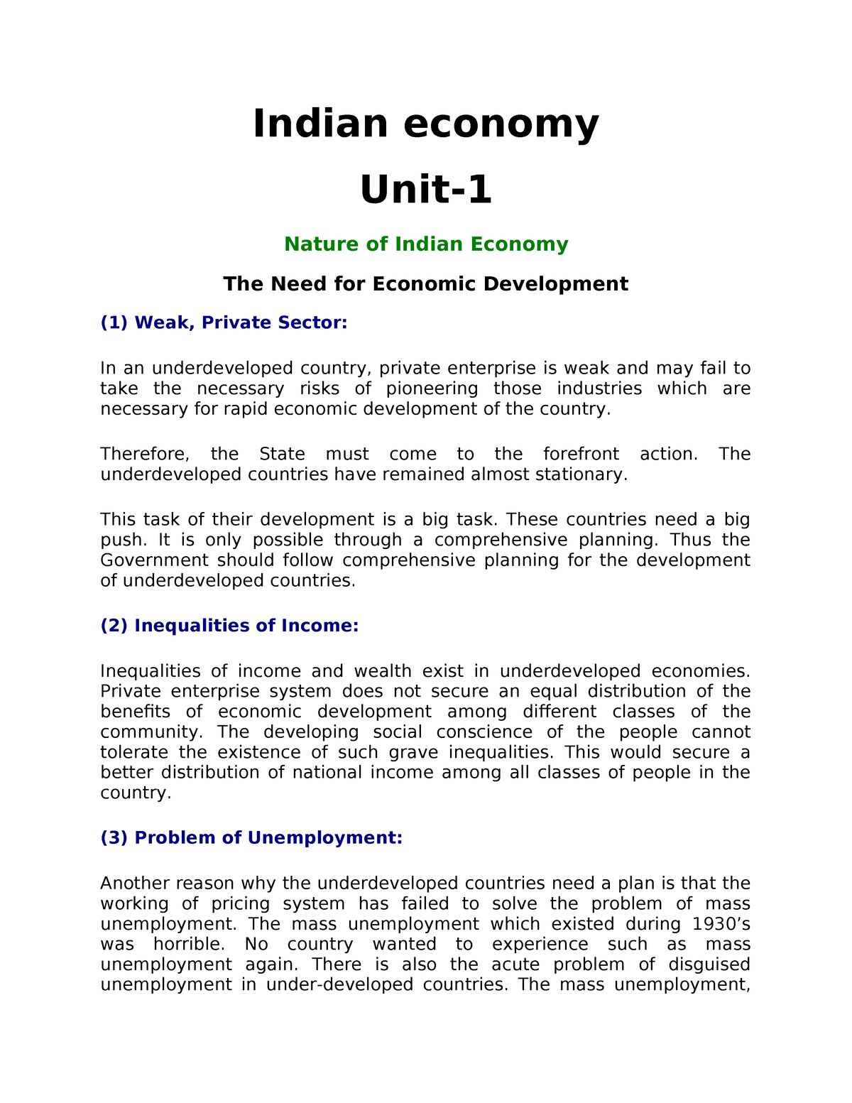 case study on indian economy pdf