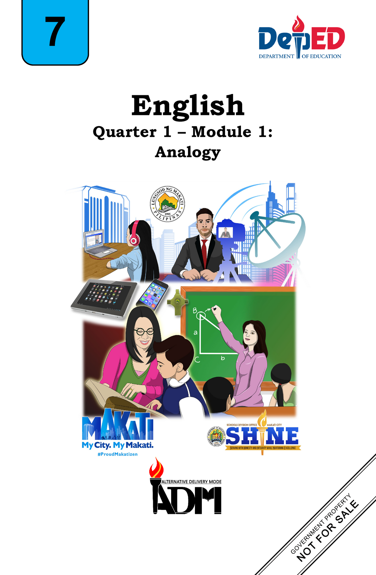 Eng7 Q1 Mod1 Analogy V1 Forprinting English Quarter 1 Module 1 Analogy 7 English Grade 7 8113