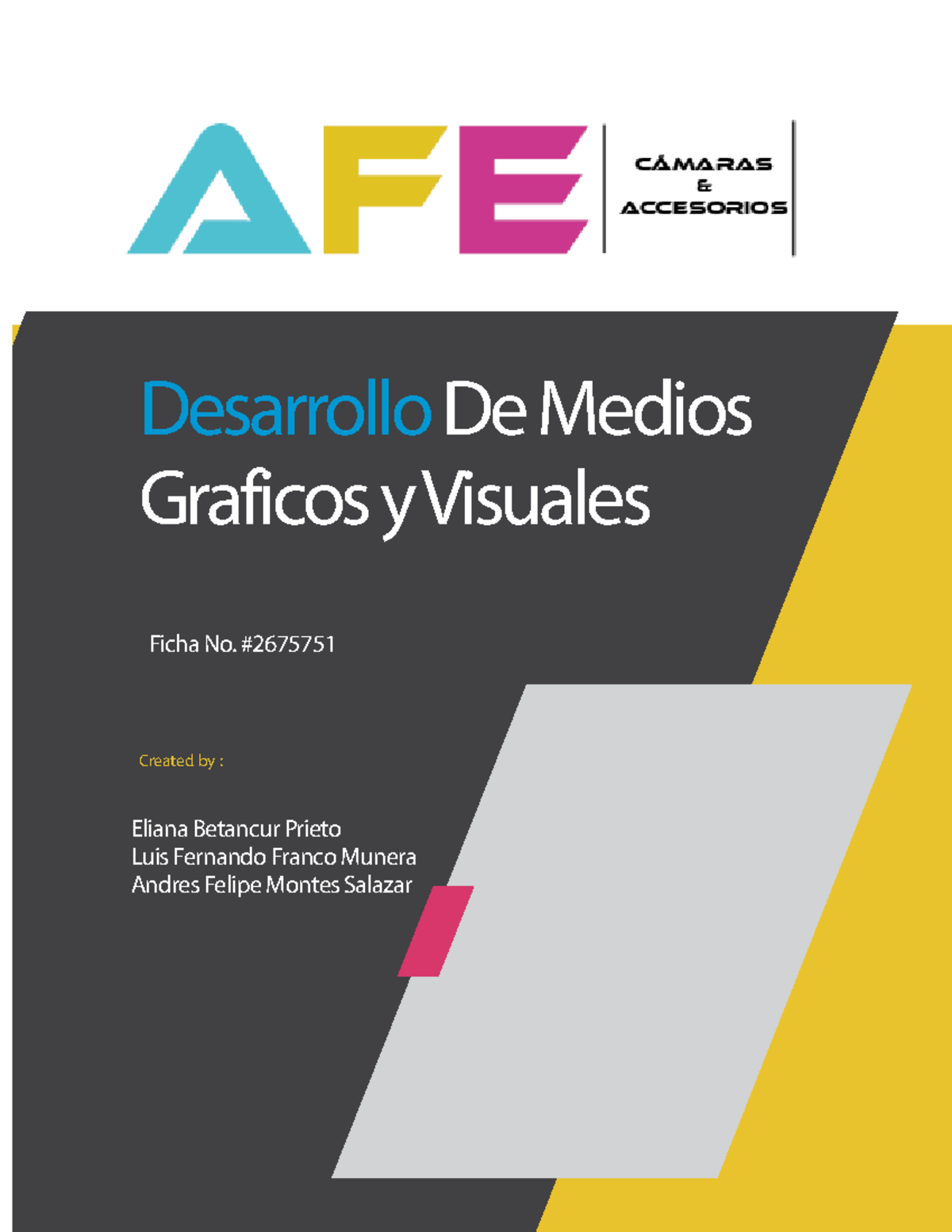 evidencias conjuntas - DesarrolloDe Medios Graficos y Visuales Ficha No ...