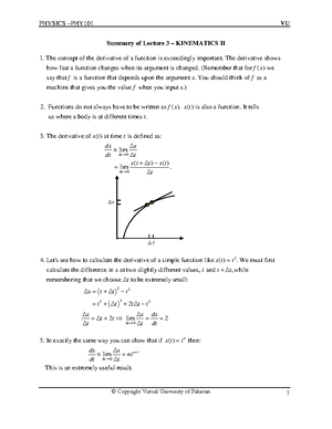 PHY101 Solved MCQs Final TERM BY Junaid - PHY101-Physics (LAST TIME ...