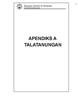 Title page ng pag-aaral thesis sa filipino Senior high school - Tanauan