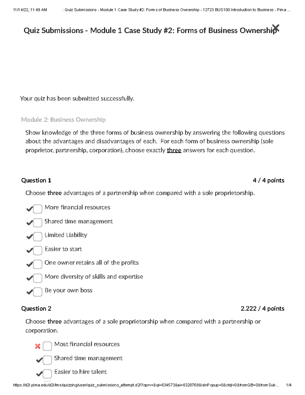 what is a business case study bus100