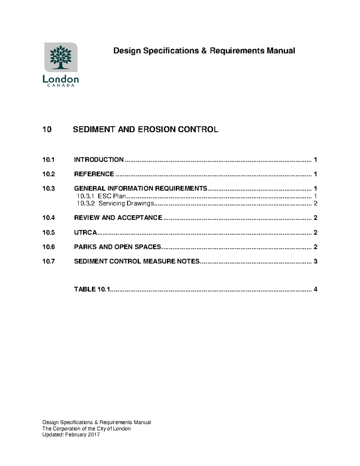 10 DSRM 2017 Sediment Erosion - Design Specifications & Requirements ...