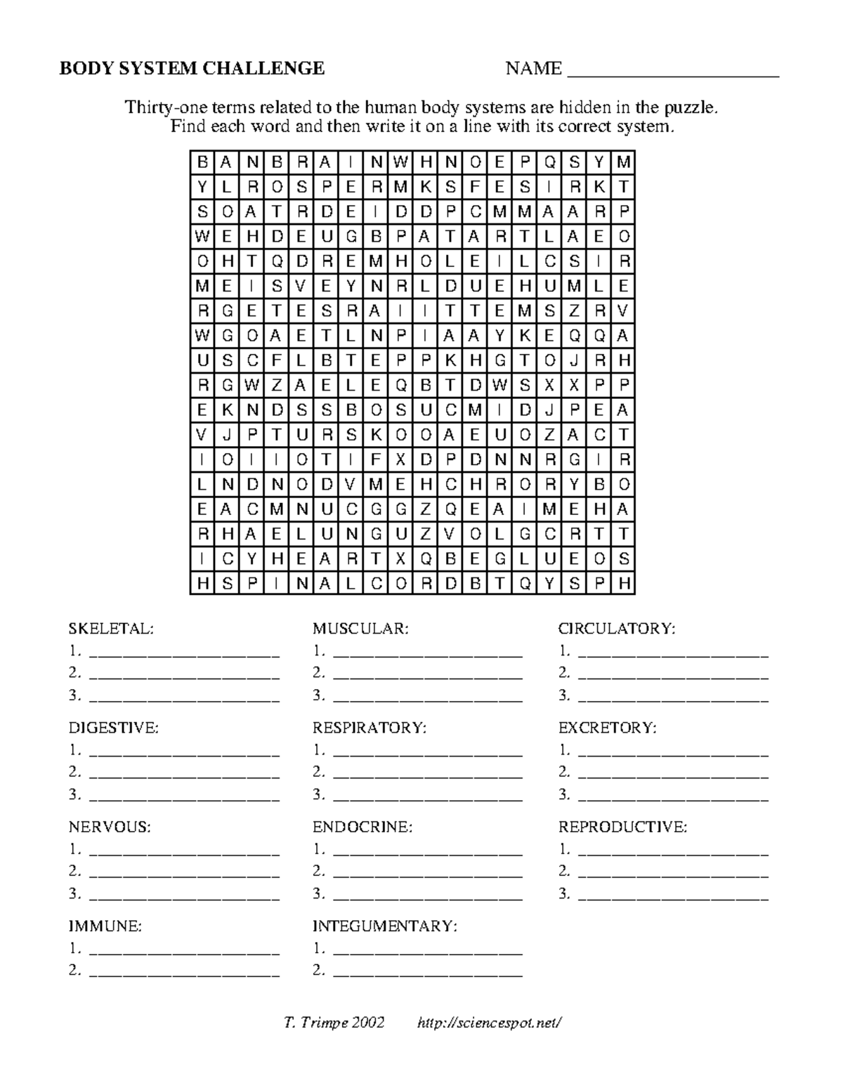 hlthhumbdychall-answers-key-of-science-crossword-b-a-n-b-r-a-i-n-w-h-n-o-e-p-q-s-y-m-y-l-r