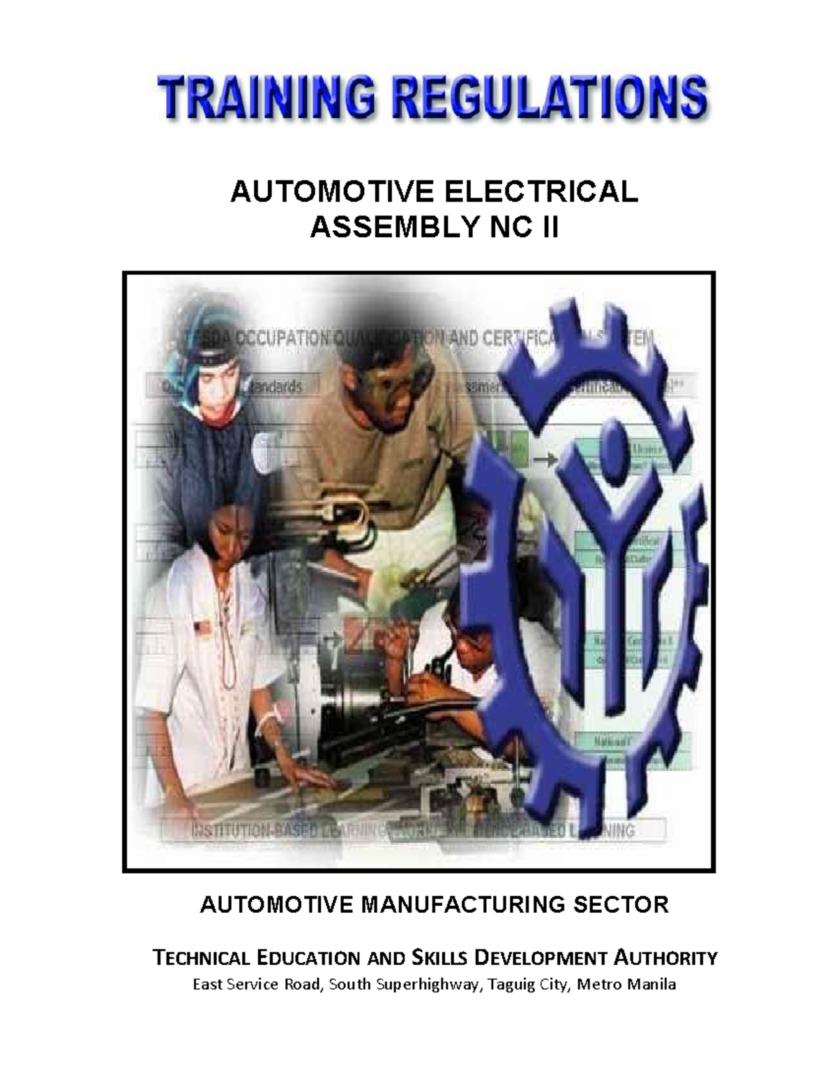 Automotive electrical assembly AUTOMOTIVE ELECTRICAL ASSEMBLY NC II