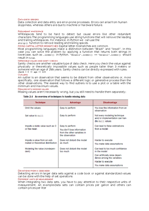 FDS TWO Marks - CS3352 – FOUNDATIONS OF DATA SCIENCE TWO MARKS UNIT – I ...