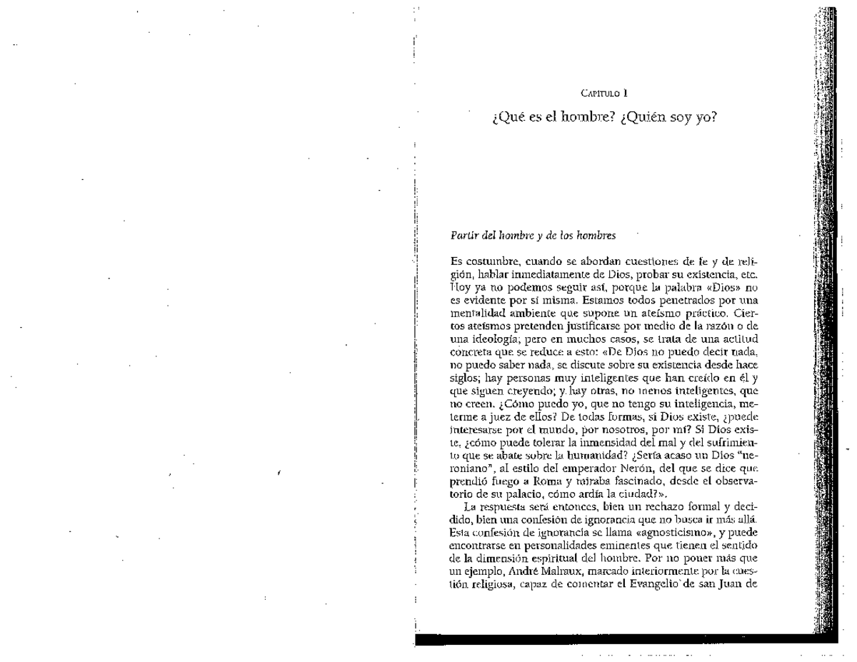 Bernard Sesboue Creer Cap 1 pp 21 41 Antiguo Testamento Studocu