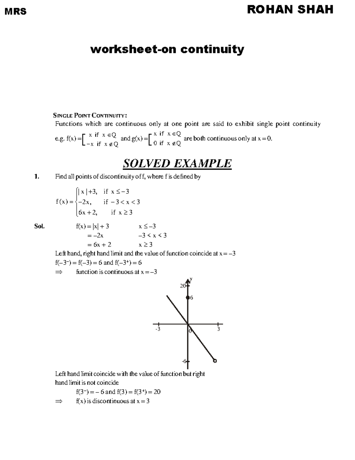 concept building sheet-continuity (MRS).pdf - SINGLE POINT CONTINUITY ...