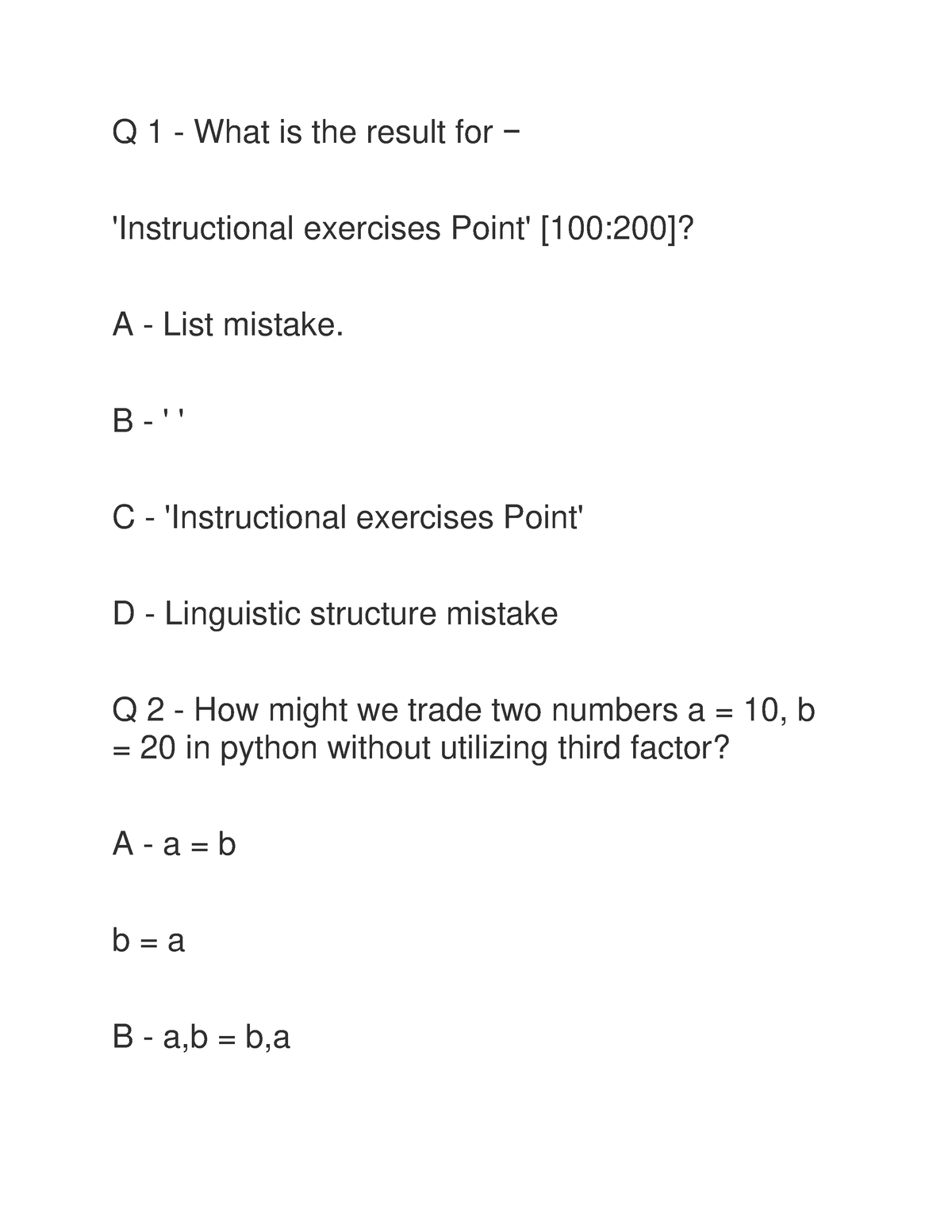 quiz-questions-on-python-q-1-what-is-the-result-for