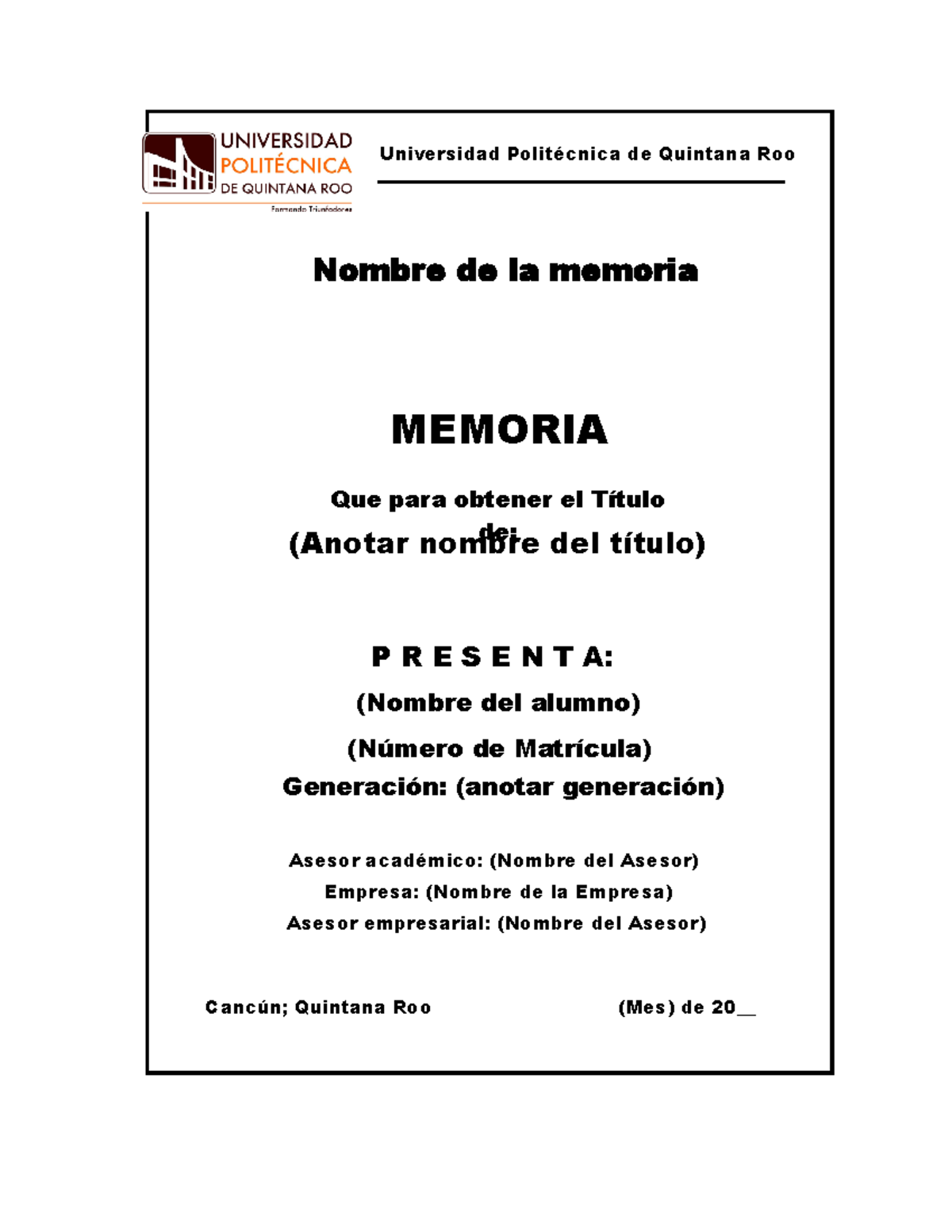 Plantilla Memoria V2 - tarea tarea tarea tarea tarea tarea tarea tarea ...