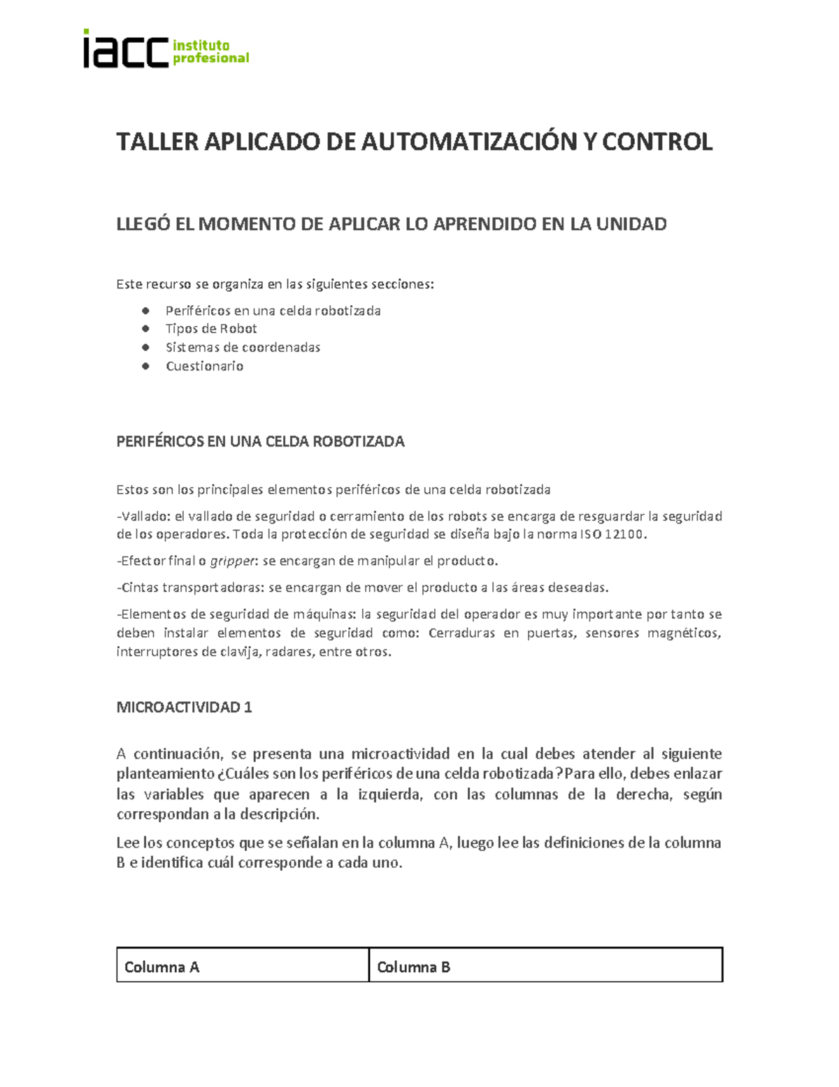 S2 Actividad Formativa ACC U1 Talac 1301 - TALLER APLICADO DE ...