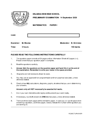 Past-exam-papers Physical-sciences-ieb-nsc-grade-12-past-exam-papers ...