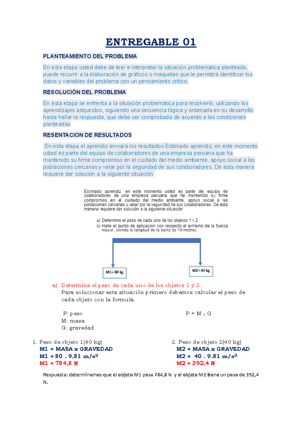 Entregable Entregable 01 Planteamiento Del Problema En Esta Etapa