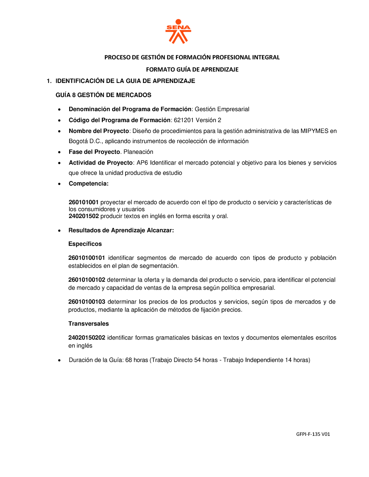 Guia 8 - Guia 8 - PROCESO DE GESTI”N DE FORMACI”N PROFESIONAL INTEGRAL ...