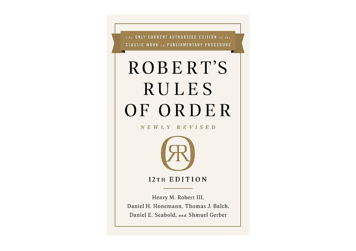 Kindle Online PDF Robert S Rules Of Order Newly Revised 12th Edition ...