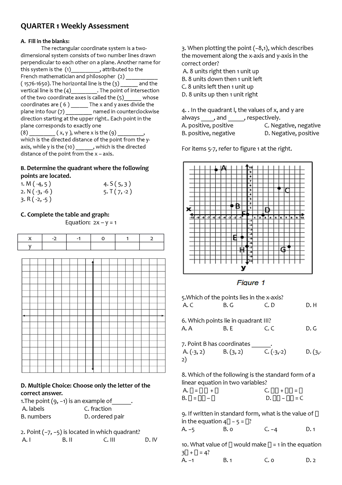 math-8-wk6-assessment-quarter-1-weekly-assessment-a-fill-in-the