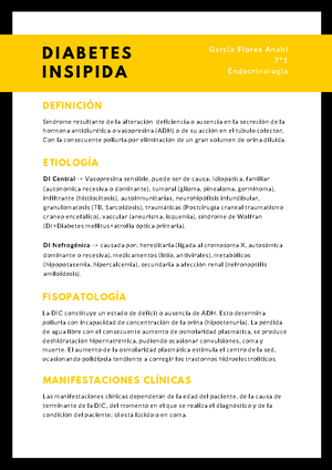 TB diabetes insípida TB diabetes insípida