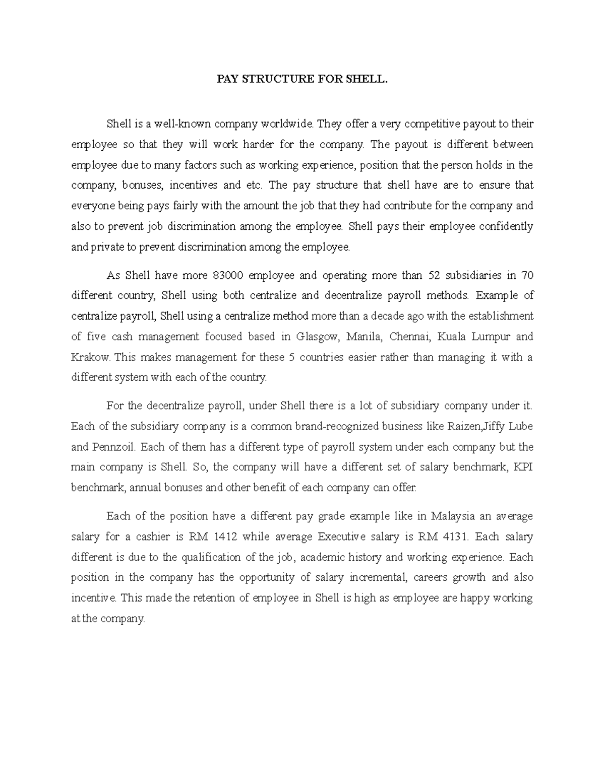Azizi PAY Struture Group Pay PAY STRUCTURE FOR SHELL Shell Is A azizi-pay-struture-group-pay-pay-structure-for-shell-shell-is-a
