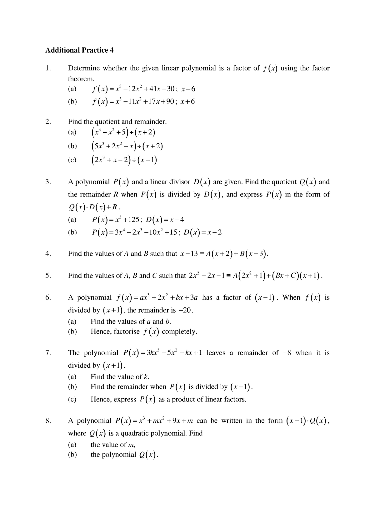 additional-practice-4-determine-whether-the-given-linear-polynomial