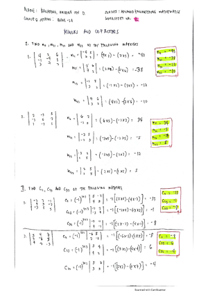 Advance Engineering Mathematics - Preliminary EXAM - PRELIMINARY ...